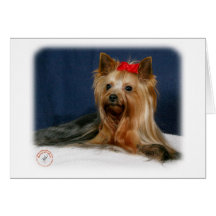 Yorkshire Terrier 9Y110D-064 Tarjeta