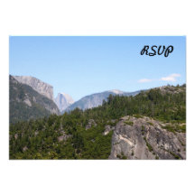 Yosemite Invitacion Personalizada