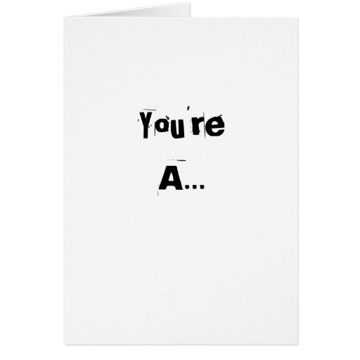 You'reA… Felicitaciones