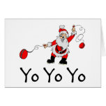 Yoyo Yo Santa Tarjeta