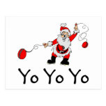 Yoyo Yo Santa Tarjeta Postal