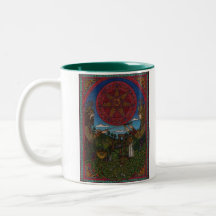 Yule uno, rey Oak rey 002 del acebo, aumenta toas… Tazas De Café