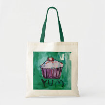¡YUM!  Arte de la magdalena Bolsas