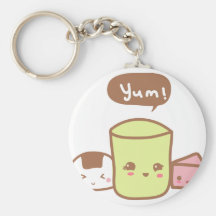 Yum comidas llavero personalizado