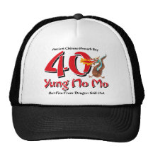 Yung ningún 40.o cumpleaños del MES Gorras