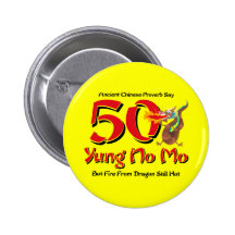 Yung ningún 50.o cumpleaños del MES Pin
