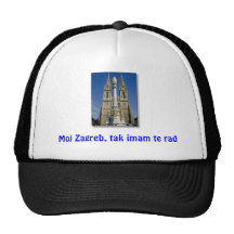 Zagreb-catedral, Moj te rad del imán de Zagreb, Ta Gorros Bordados