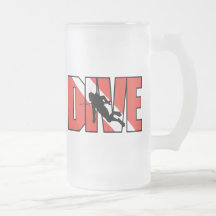 Zambullida del EQUIPO DE SUBMARINISMO Taza