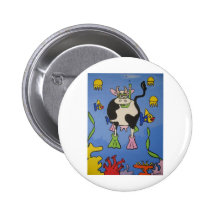 Zambullidas de la vaca loca pins