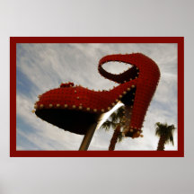 ZAPATO ATRACTIVO DE LA VIDA POSTERS