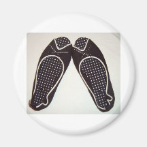 zapatos de la polca iman para frigorífico