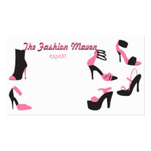 ¡Zapatos de los zapatos de los zapatos! Tarjeta Personal