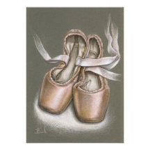 Zapatos de Pointe Invitación Personalizada
