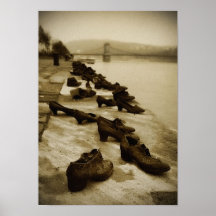 Zapatos en el Danubio Impresiones