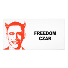 Zar de la libertad tarjetas fotográficas personalizadas