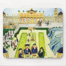 Zar Peter der Große auf Schloss Monbijou 1717 Mauspads