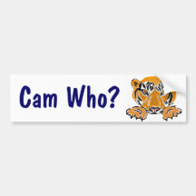 ¿ZC- leva quién? Tigres Bumpersticker Pegatina De Parachoque