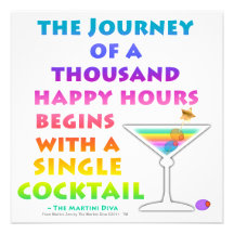 ZEN de MARTINI - invitación de la hora feliz