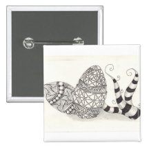 Zentangle eggs botón