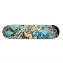 zeus contra raijin monopatín personalizado