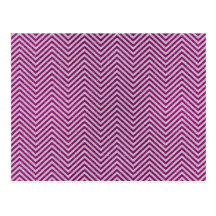 Zigzag del brillo del rosa y del blanco postal