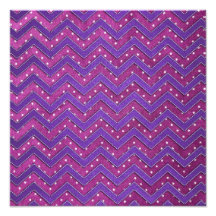 Zigzag rosado y púrpura del lunar fotografías  