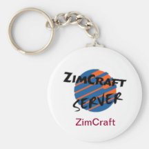 ZimCraft fastidia el llavero V1 del logotipo