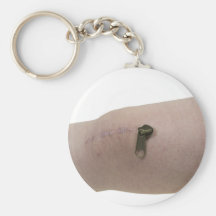 ZipperPullScar091209 Llavero Personalizado