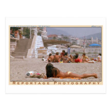 ZNICEGoldBikini Tarjetas Postales