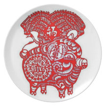 Zodiaco Cerdo-Chino Platos