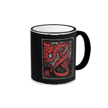 Zodiaco chino - dragón chino del zodiaco taza de café