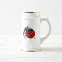 Zodiaco chino - regalo del dragón tazas de café