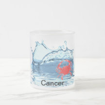Zodiaco del cáncer taza