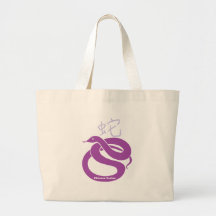 zodiaco del chino de la serpiente bolsa de mano