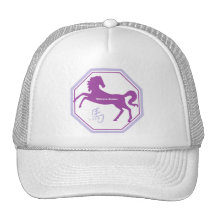 zodiaco del chino del caballo gorro de camionero