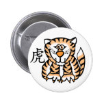 Zodiaco del chino del tigre pins