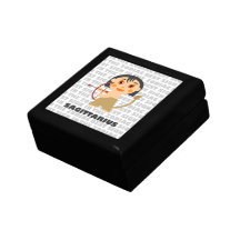 Zodiaco del sagitario para los niños caja de joyas