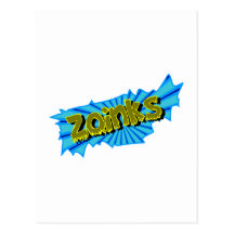 Zoinks Comic Postkarte