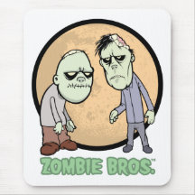 Zombi Bros. mousepad Alfombrillas De Raton