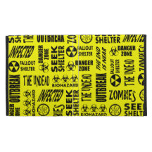 Zombi, brote, Undead, negro del Biohazard y amaril