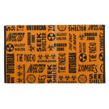 Zombi, brote, Undead, negro del Biohazard y naranj