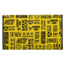 Zombi, brote, Undead, negro del Biohazard y oro