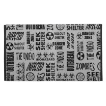 Zombi, brote, Undead, negro del Biohazard y plata