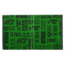Zombi, brote, Undead, negro del Biohazard y verde