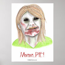 Zombi de la empanada impresiones