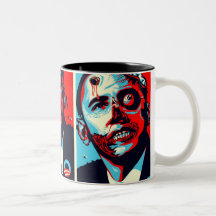zombi de obama tazas de café