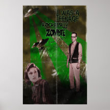 Zombi del Rockabilly Poster