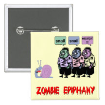 Zombi divertido pins