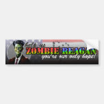 Zombi Reagan Etiqueta De Parachoque