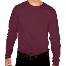 Zombi tranquilo de la estancia en la camiseta larg